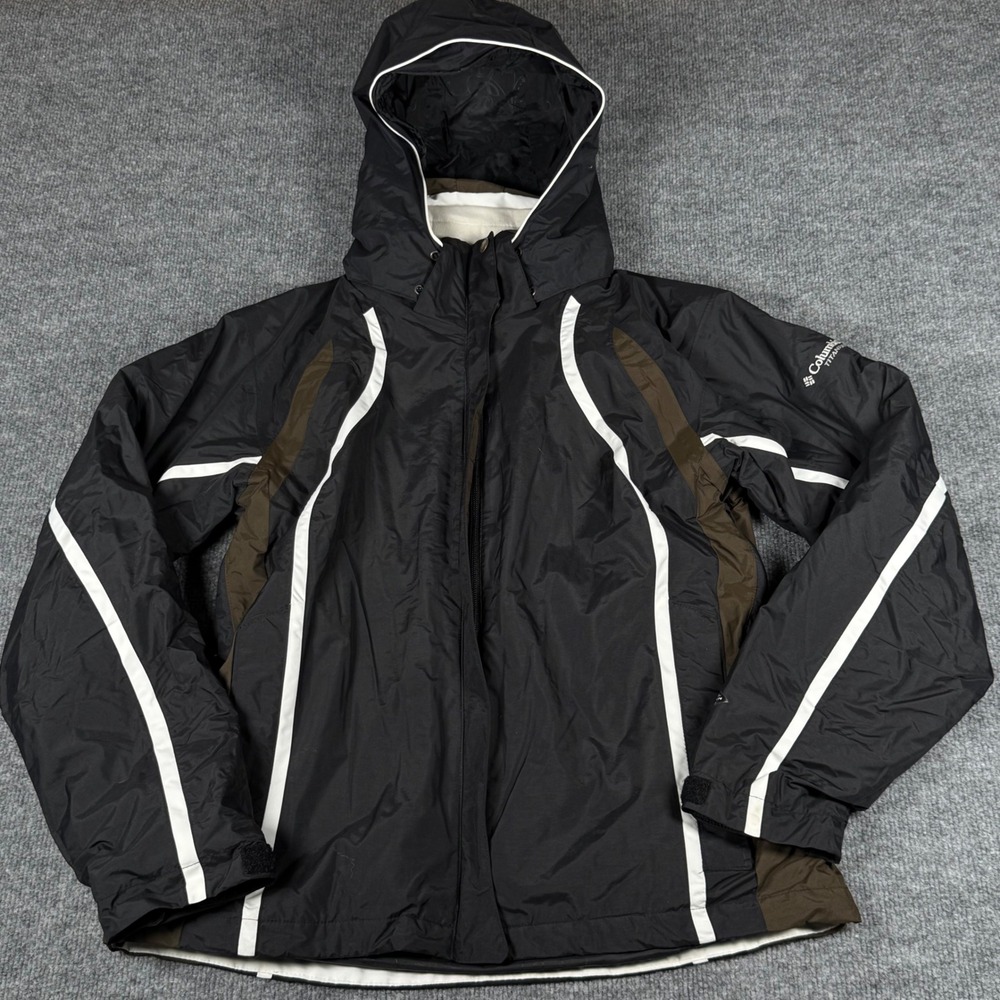 Columbia Titanium Omni Tech Waterproof Breathable Coat Jacket Gorpcore Outdoors‎